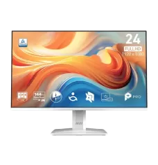 MSI PRO MP243W E14 23.8" 144Hz IPS FHD White Gaming Monitor